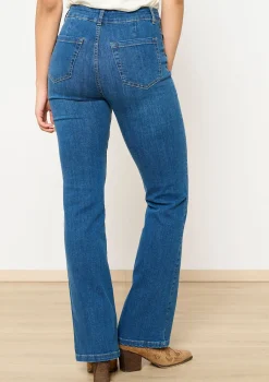 LolaLiza Bootcut jeans met hoge taille- Jeans