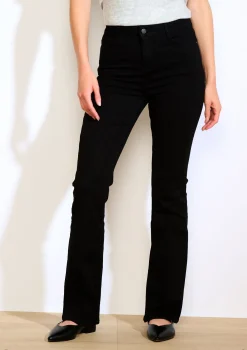 LolaLiza Bootcut jeans met hoge taille- Jeans