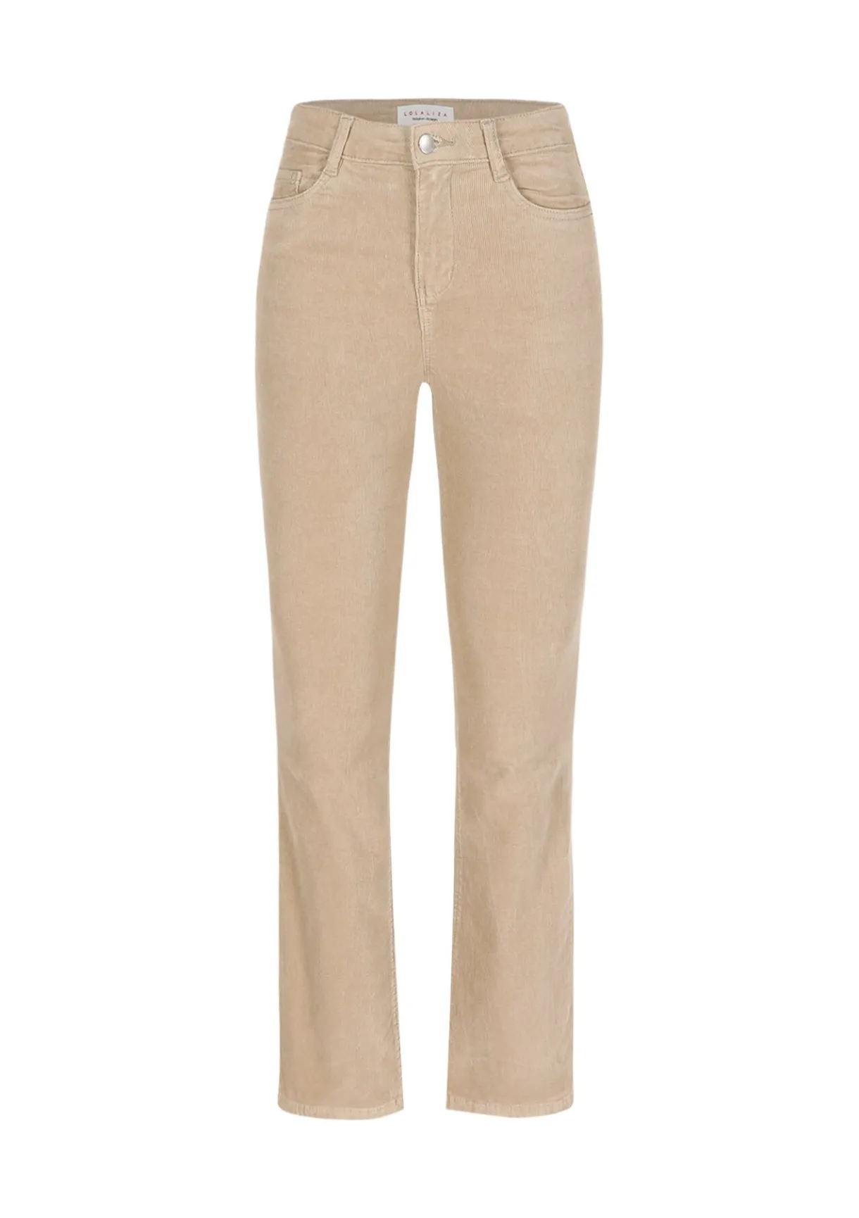 LolaLiza Bootcut ribfluwelen broek- Broeken
