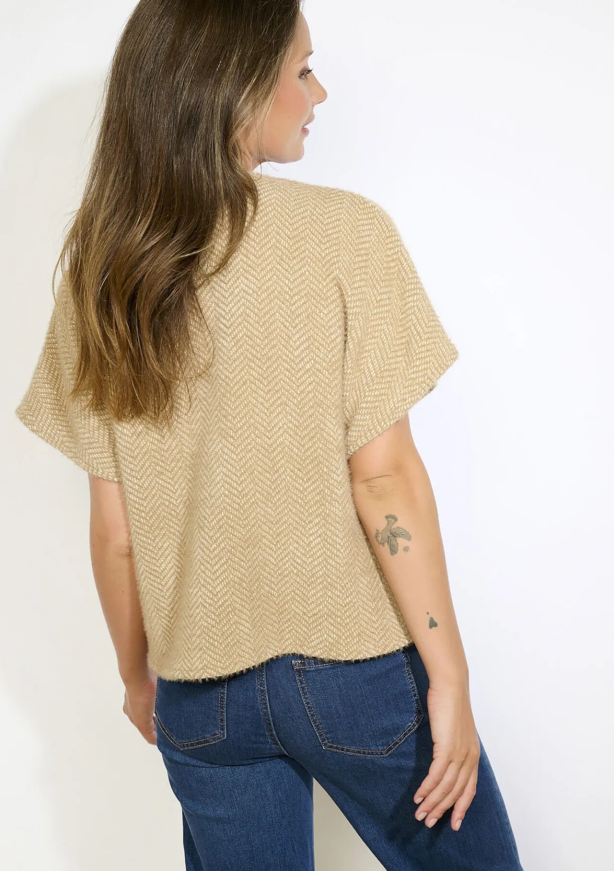 LolaLiza Gebreide vest met knopen- Truien En Cardigans