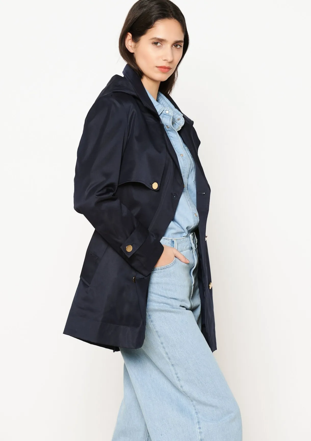 LolaLiza Halflange trenchcoat- Mantels En Jassen