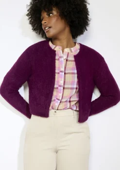 LolaLiza Kort fluffy vestje- Truien En Cardigans