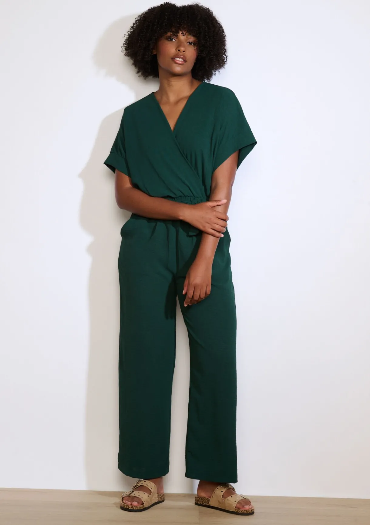 LolaLiza Losvallende wikkel jumpsuit- Jumpsuits