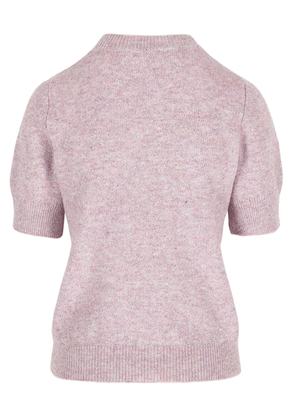 LolaLiza Lurex trui korte mouwen en pailletten- Truien En Cardigans