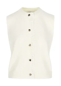 LolaLiza Mouwloze zachte cardigan met knopen- Truien En Cardigans