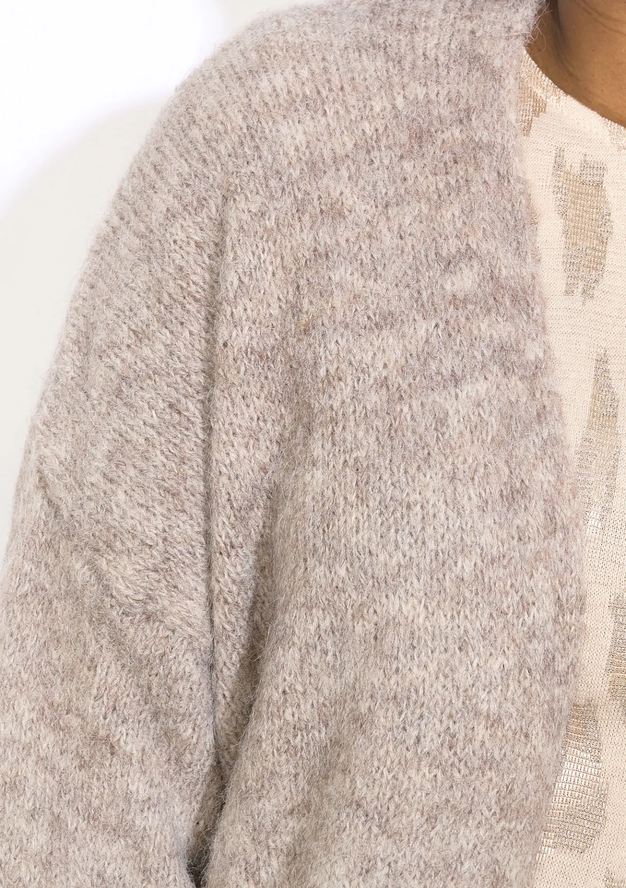 LolaLiza Open gebreid vest- Truien En Cardigans