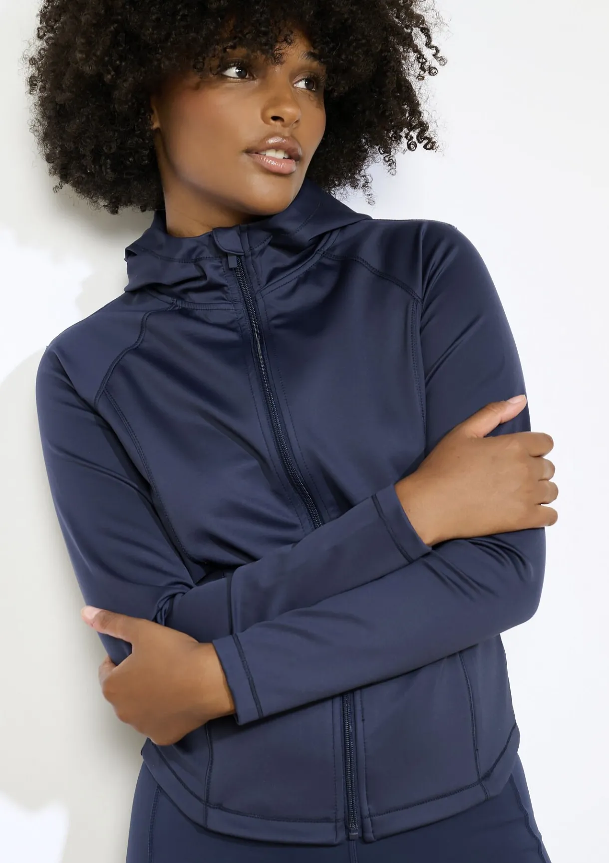 LolaLiza Technisch sportvest met rits- Loungewear|Vesten En Blazers