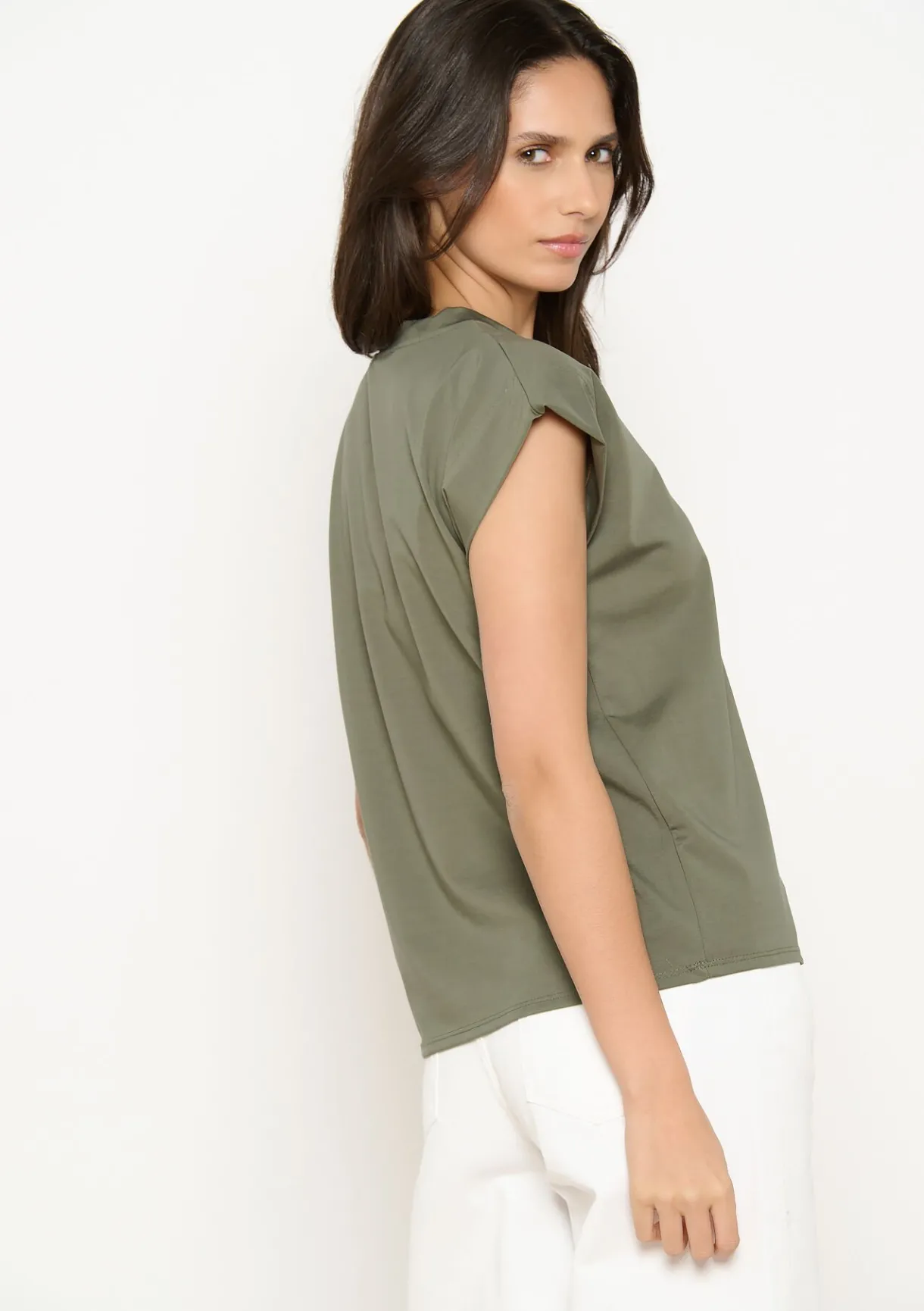 LolaLiza T-shirt met kapmouwen- Tops En T-Shirts