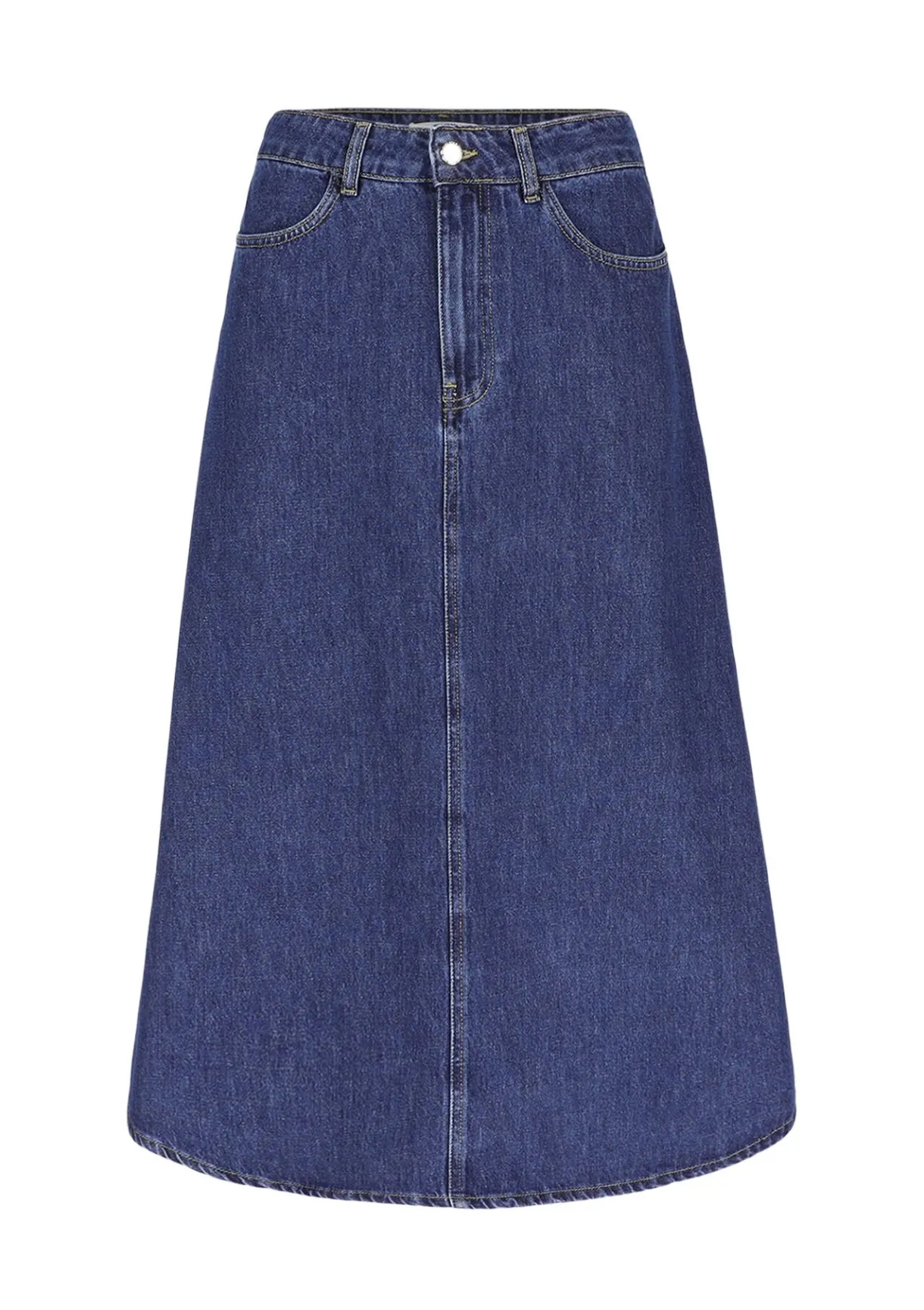 LolaLiza Uitlopende midi-jeansrok- Rokken