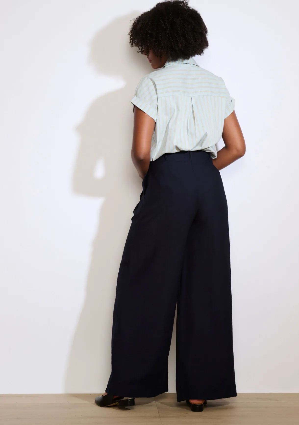LolaLiza Wijde broek- Broeken