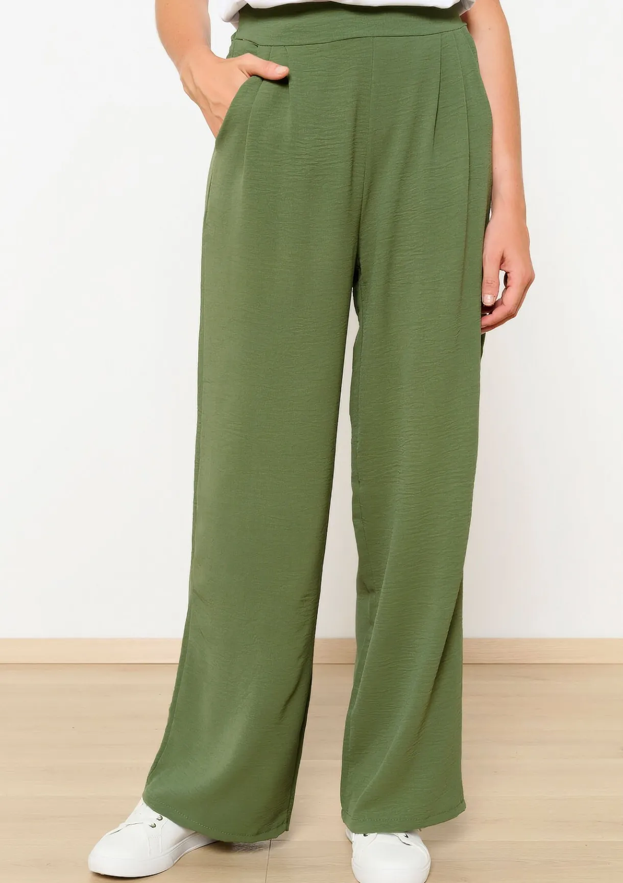 LolaLiza Wijde broek- Broeken