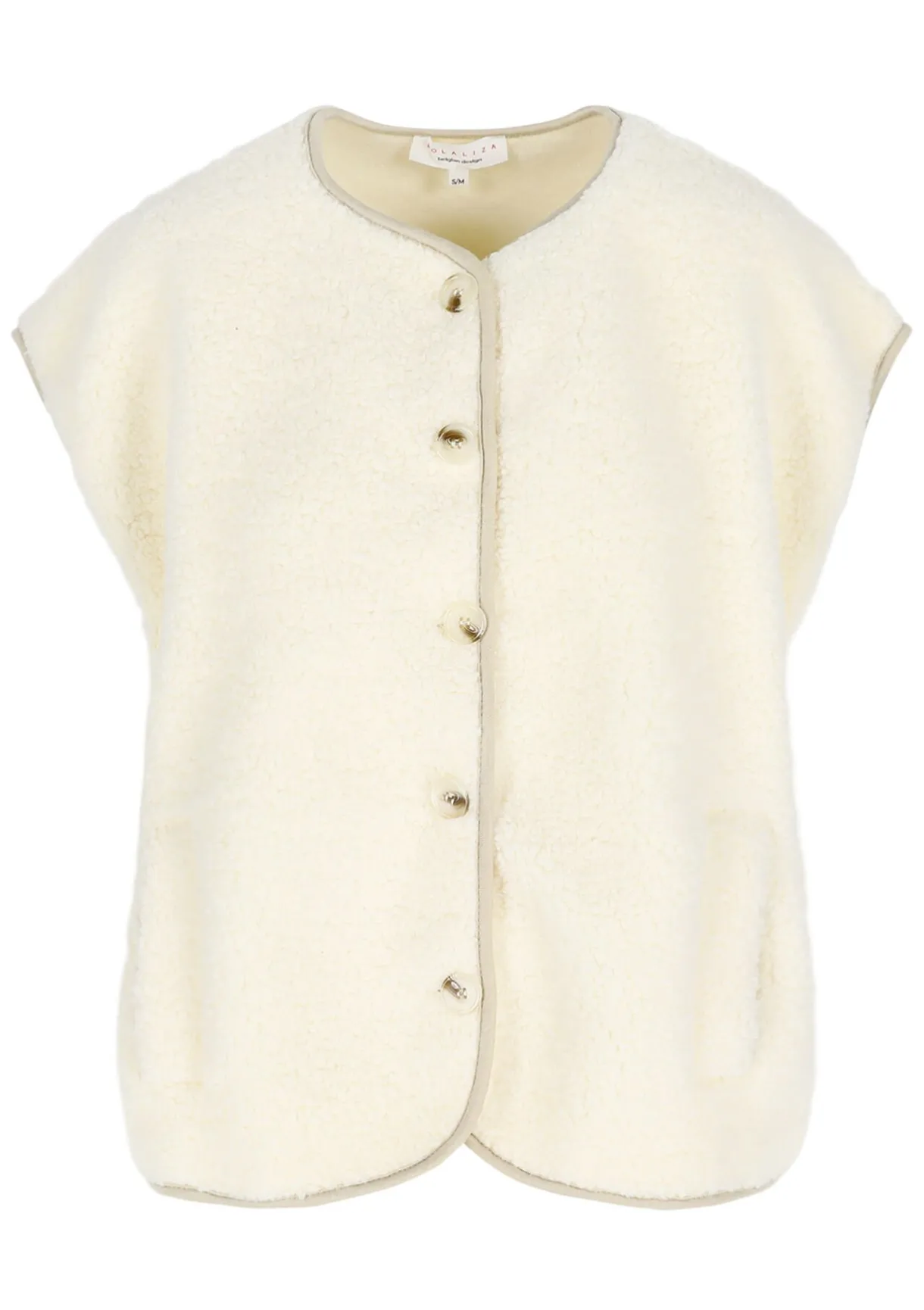 LolaLiza Zachte mouwloze bodywarmer- Vesten En Blazers
